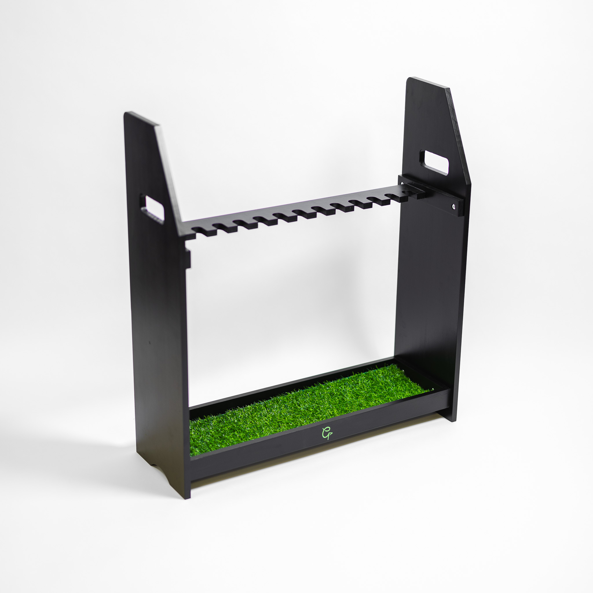 Golfbays 13 Schläger Display Stand (Schwarz)