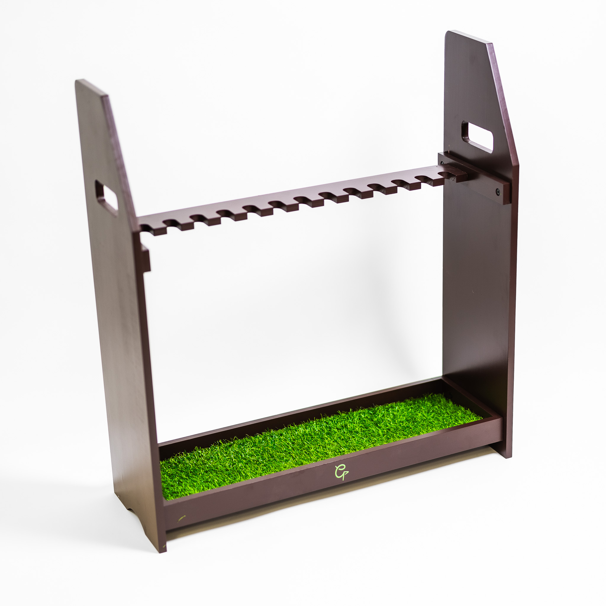 Golfbays 13 Schläger Display Stand (Braun)