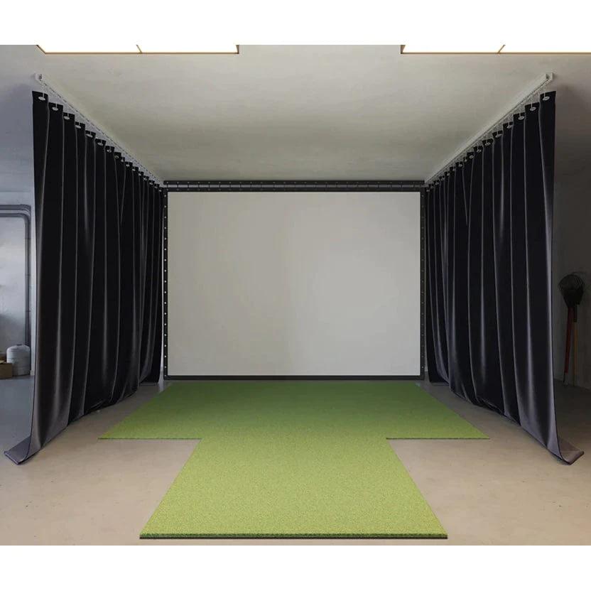 Robuste Golfsimulator-Vorhänge