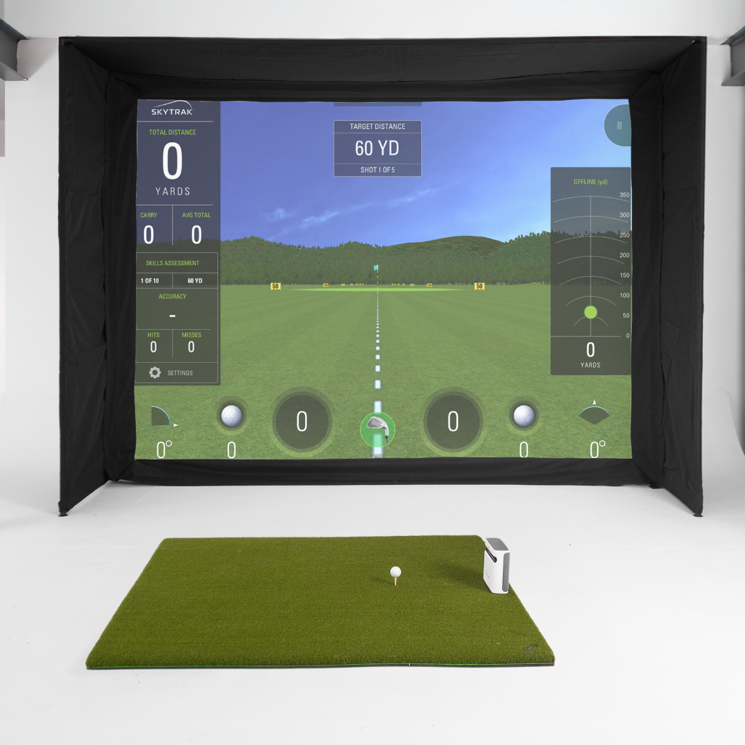Skytrak+ EasySim Golf-Simulator-Paket