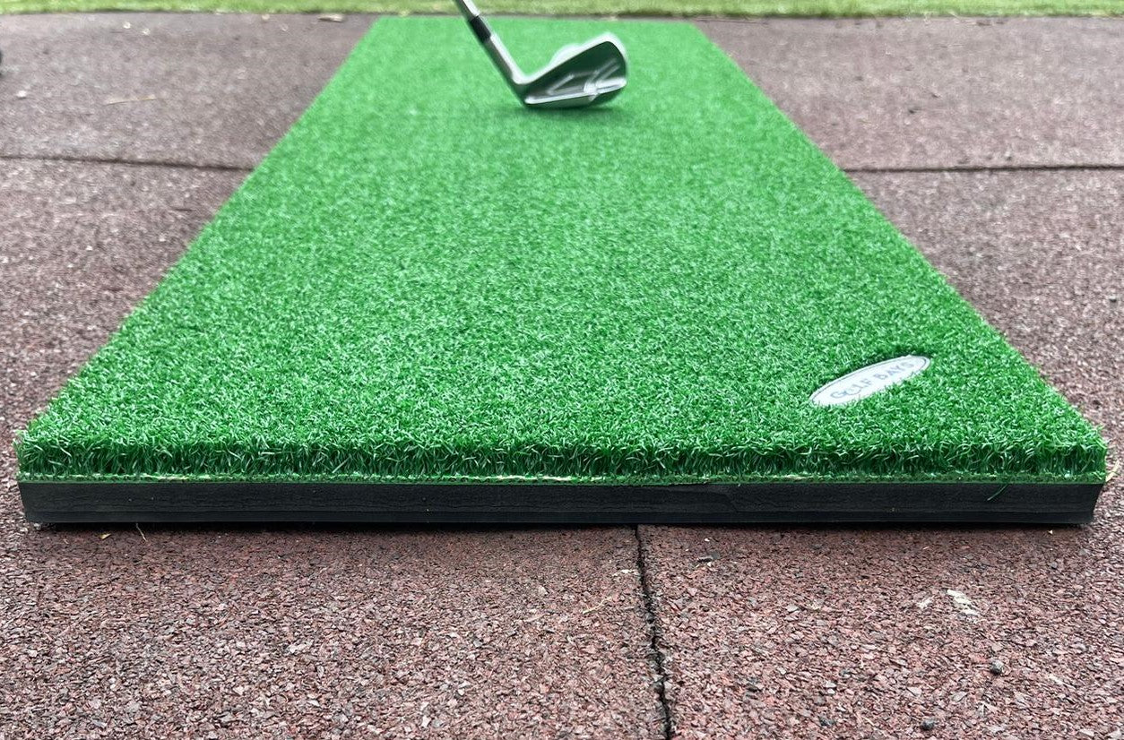 Spornia SPG-7 Golf-Übungsnetz + Golf-Schlagstreifen-Paket