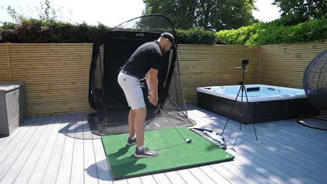Spornia SPG-7 Golf-Übungsnetz Rapsodo MLM2 Pro Bundle
