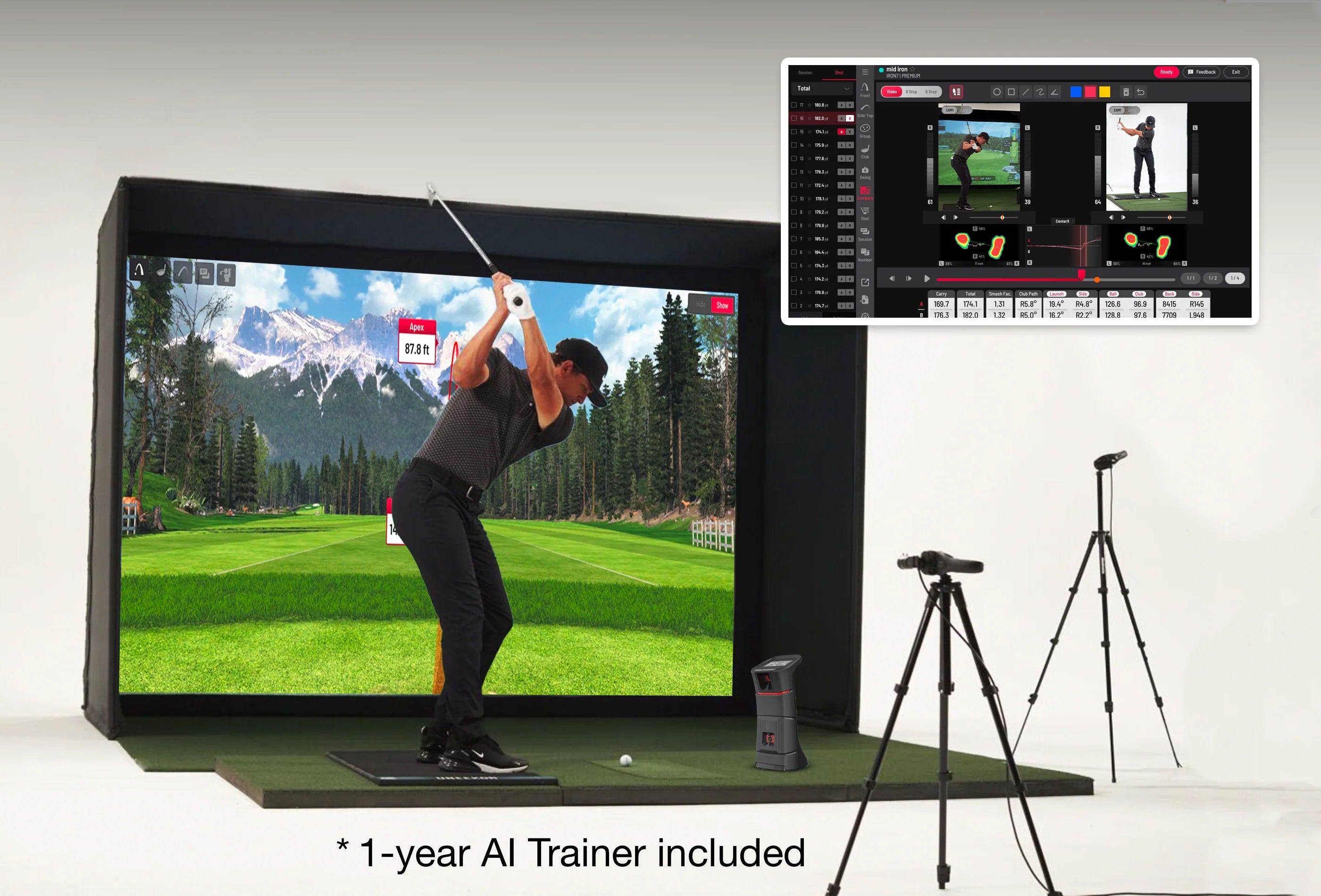 Uneekor Performance Pack (Swing Optix Cameras + Balance Optix)
