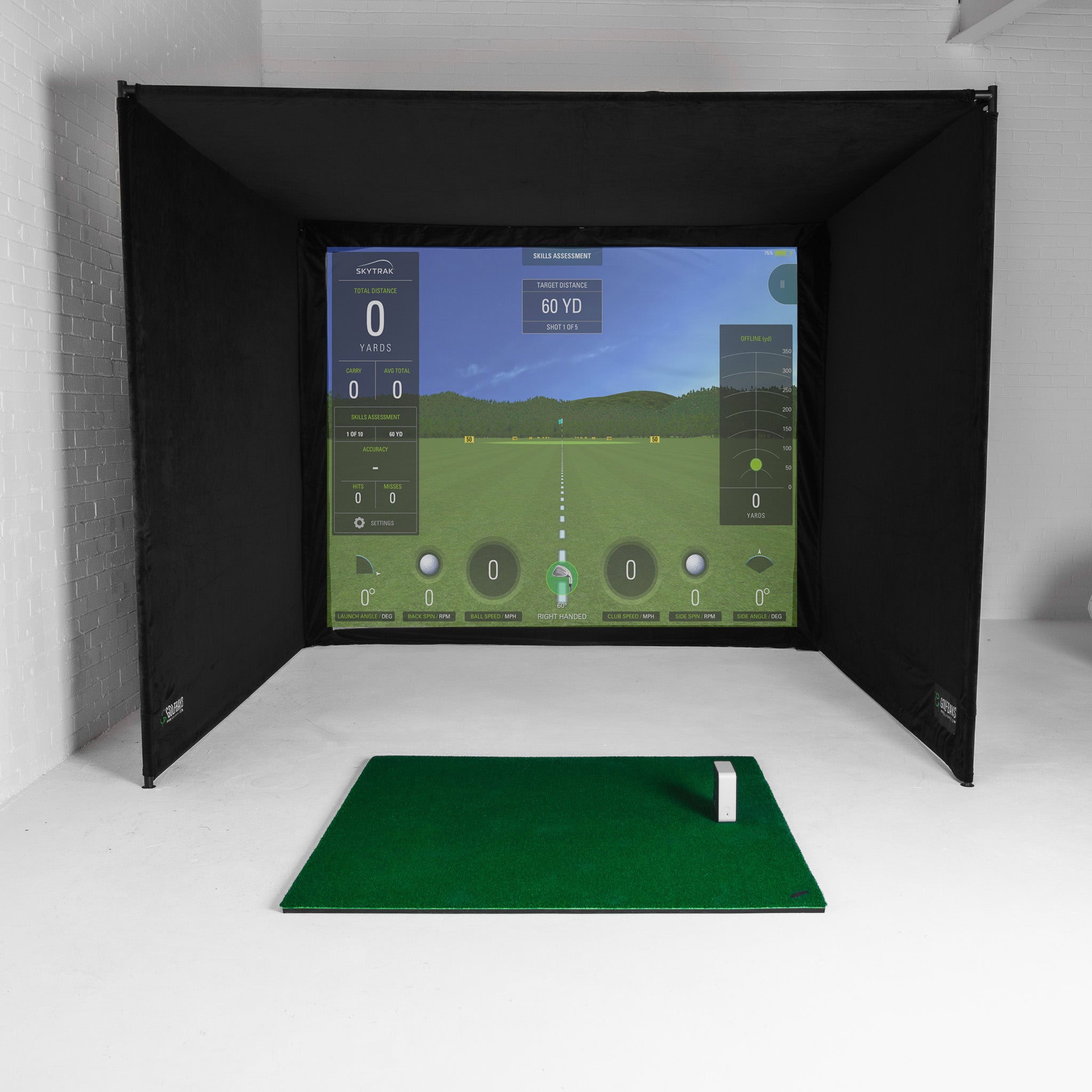 SKYTRAK Home Golf-Simulator-Bundle 