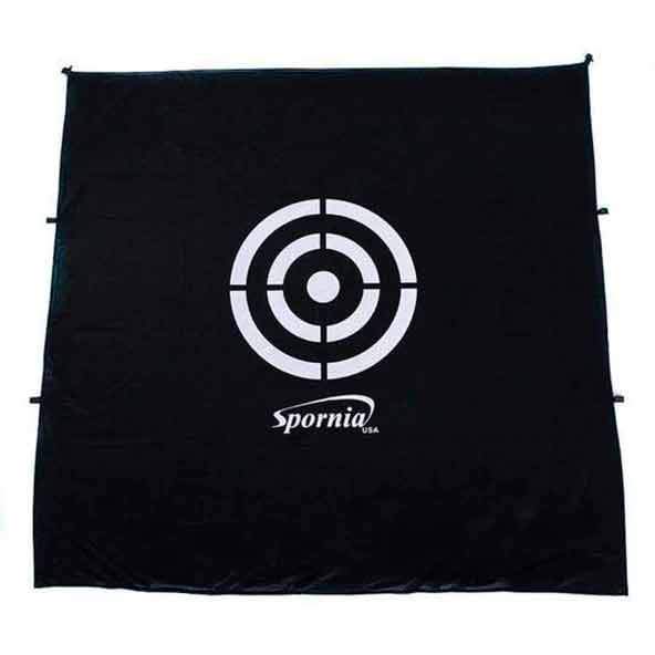 Spornia Bulls-Eye Target Sheet - Schwarz (2 Größen)