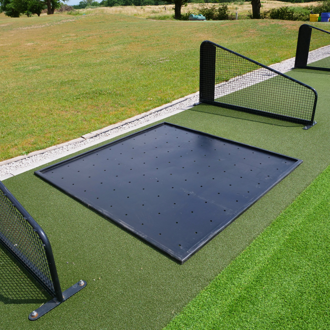 GolfBays Gummiboden für 1.5m x 1.5m Golfmatte (5