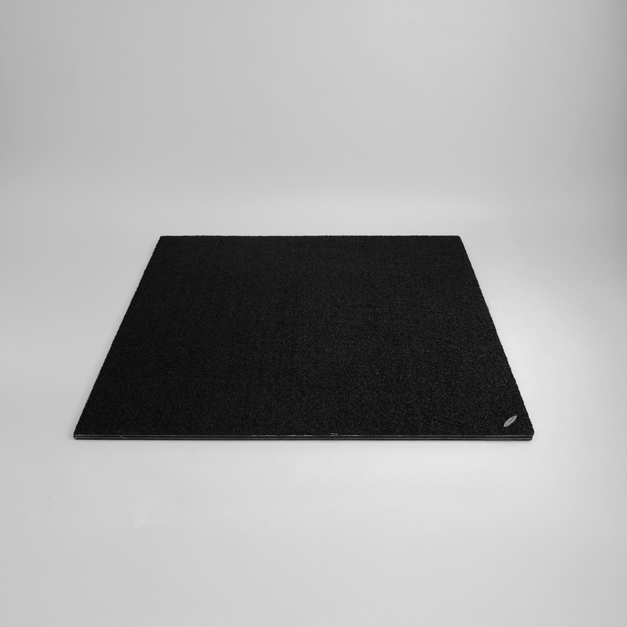GolfBays Premium-Schlagmatte schwarz 1,5m x 1,5m (4