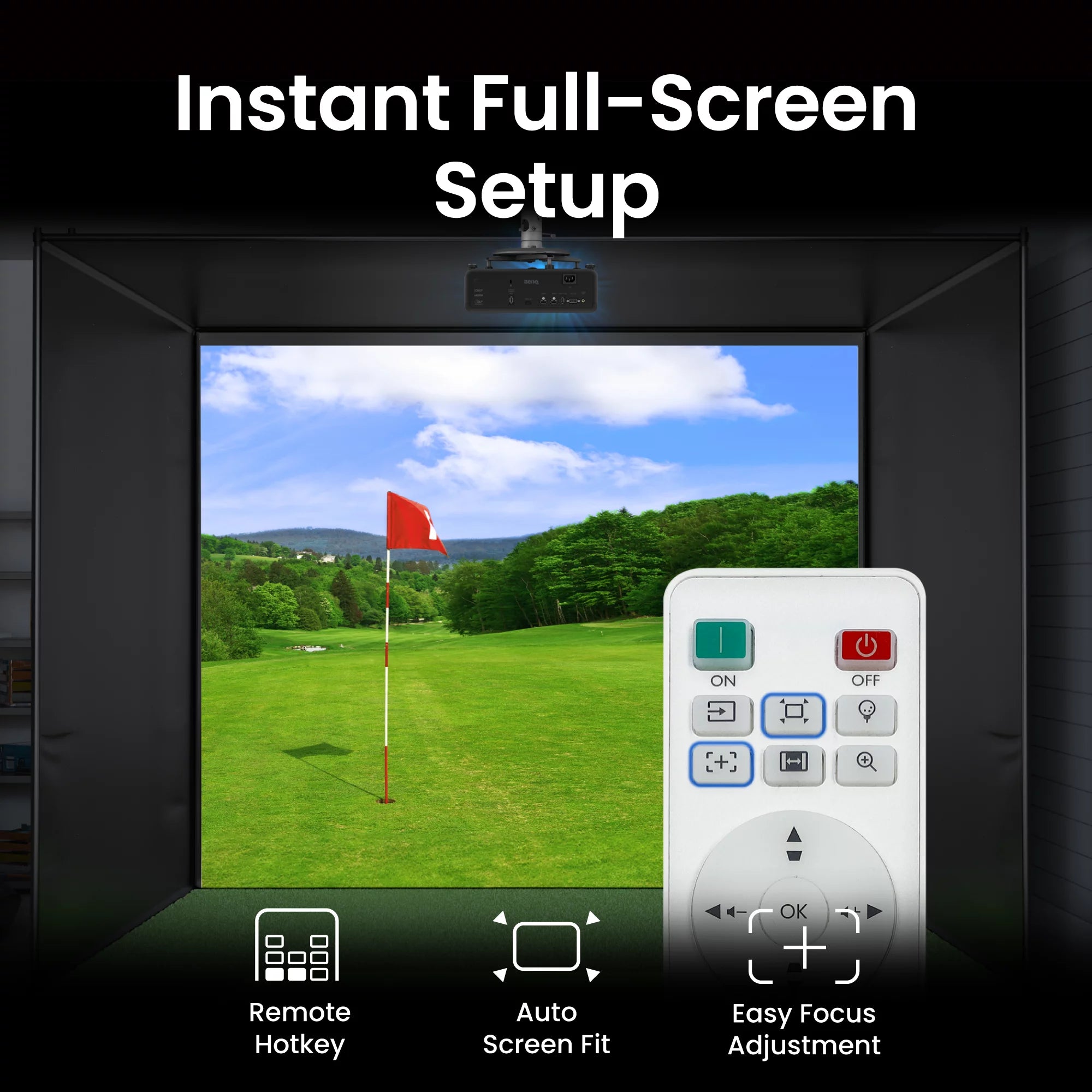 BenQ AH700ST Golf-Simulator-Projektor
