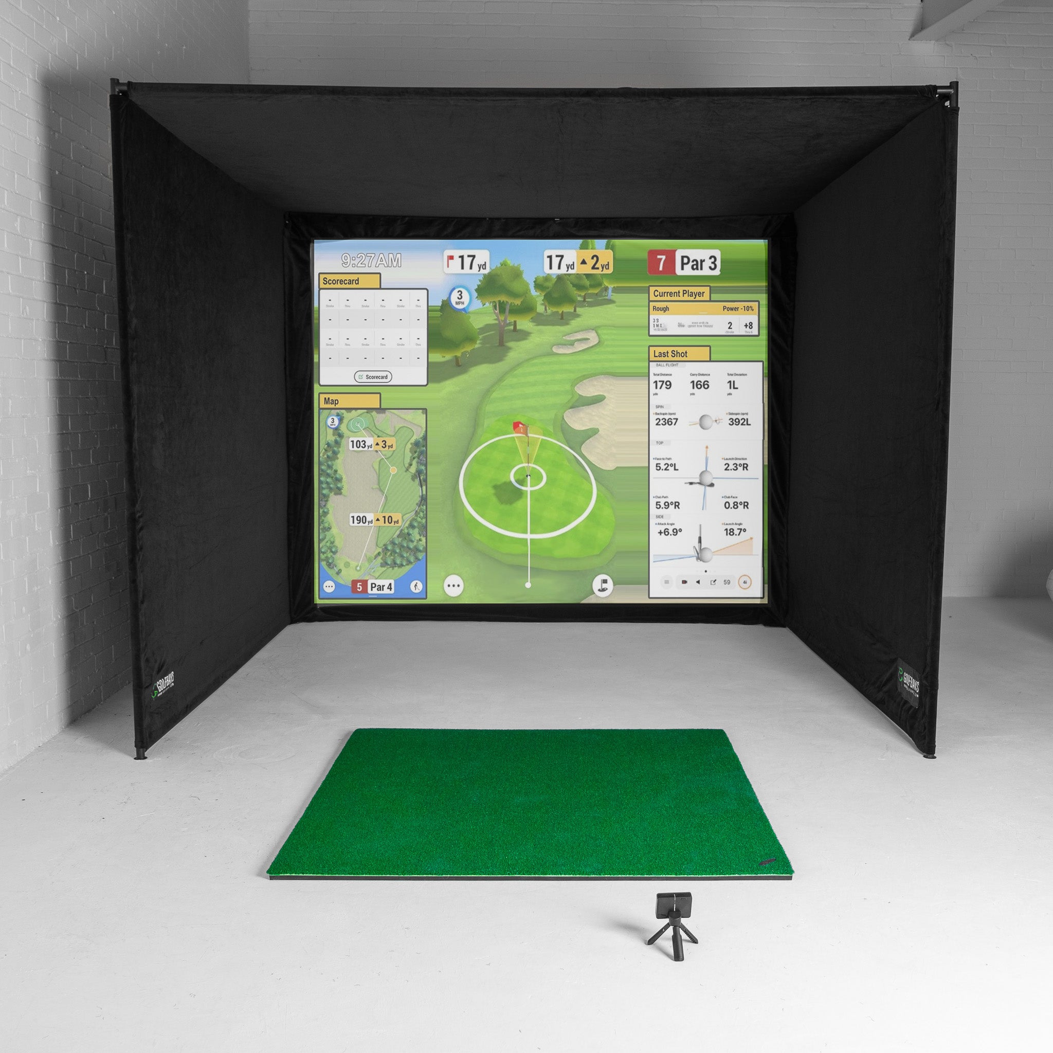 Garmin R10 Heimgolfsimulator-Bundle 