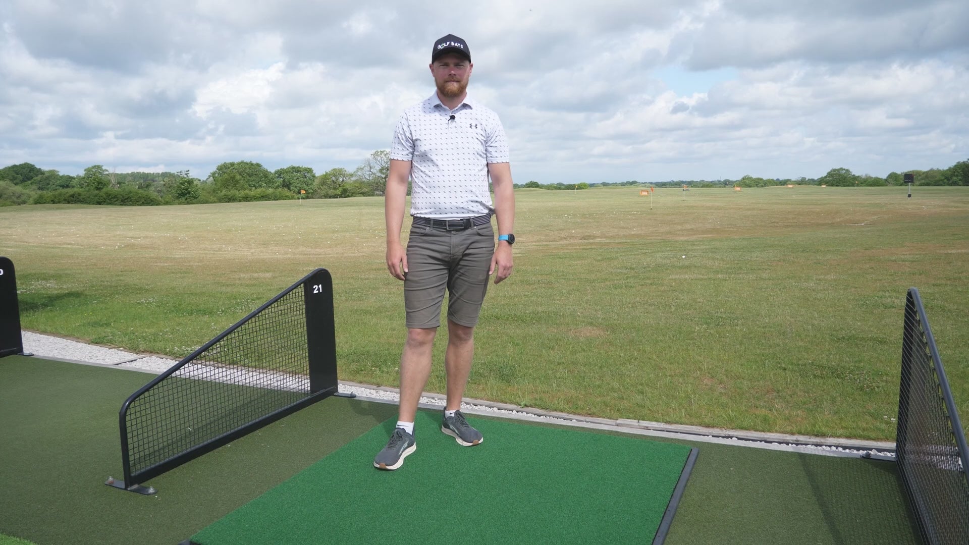 GolfBays Standard-Schlagmatte 1,5 x 1,5 m (4