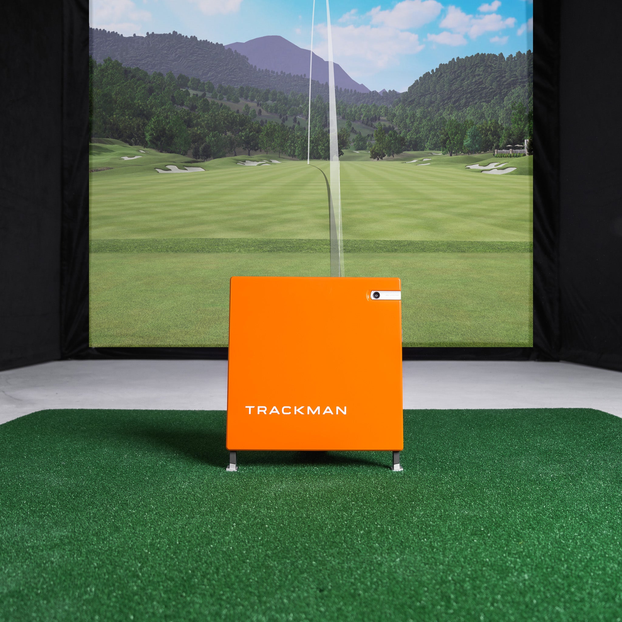Trackman 4 Heim-Golfsimulator-Paket