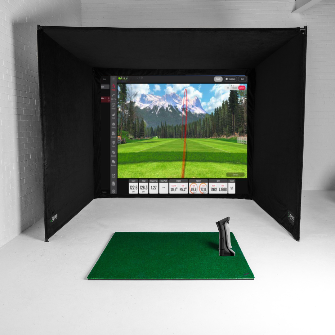 Uneekor Eye Mini-Golfsimulator-Paket für zu Hause