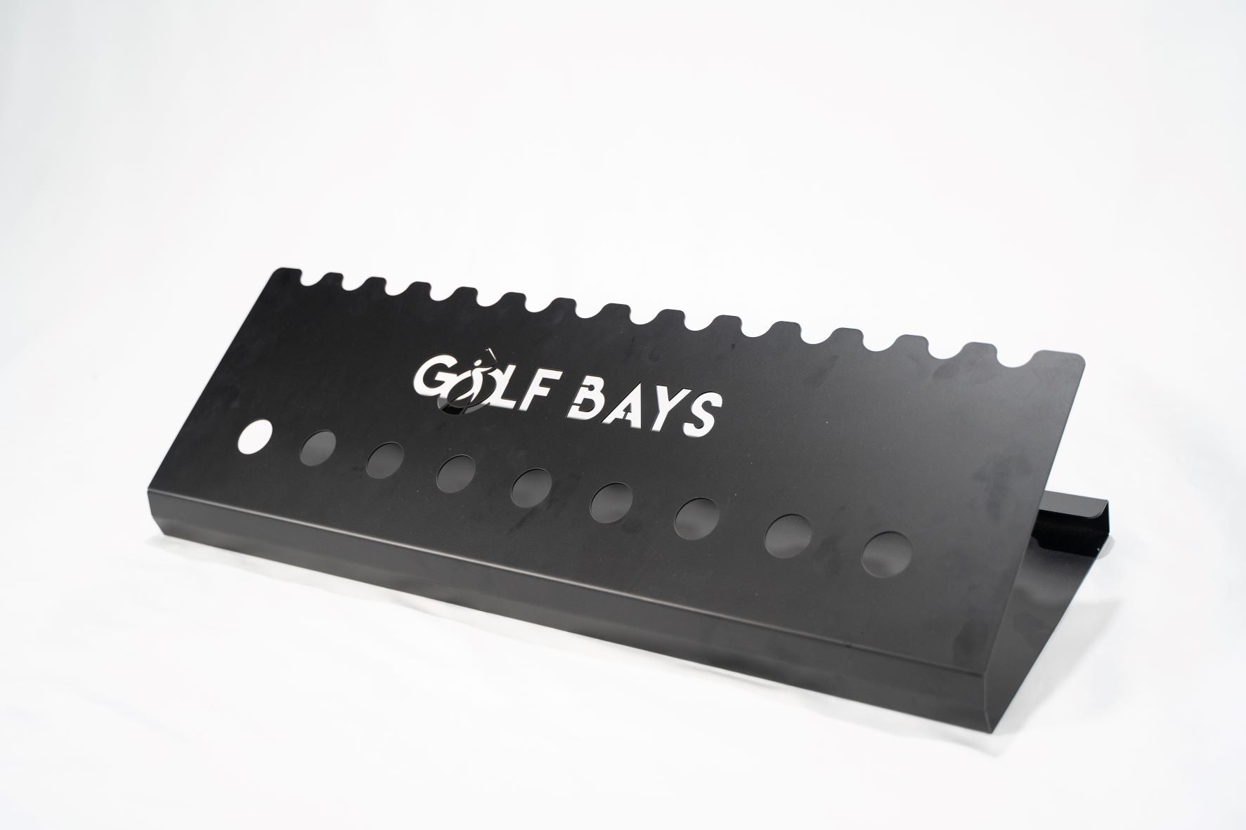 GolfBays Schläger-Präsentationsständer, für 14 Schläger und 9 Golfbälle, Indoor-Golf-Aufbewahrungs-Organizer