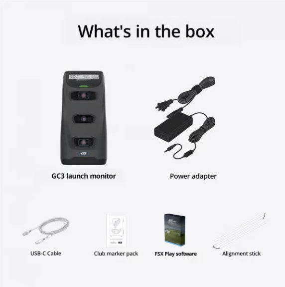 GC3 HOME GOLF-SIMULATOR-PAKET 
