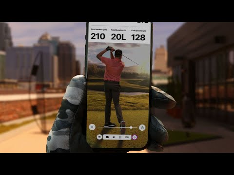 Garmin R10 Launch Monitor - Compact design for accurate swing data in your home golf simulator